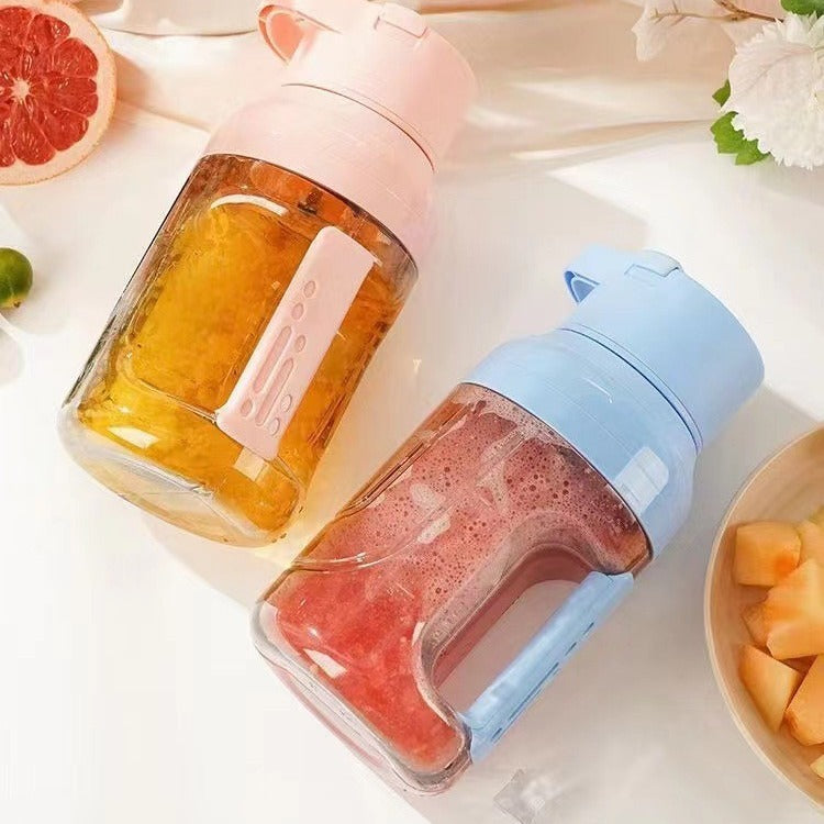 C* New Arrival Summer Electric Juicer Portable Large Capacity 1500ml Juice USB Rechargeable Electric Portable Blender Kitchen Gadgets