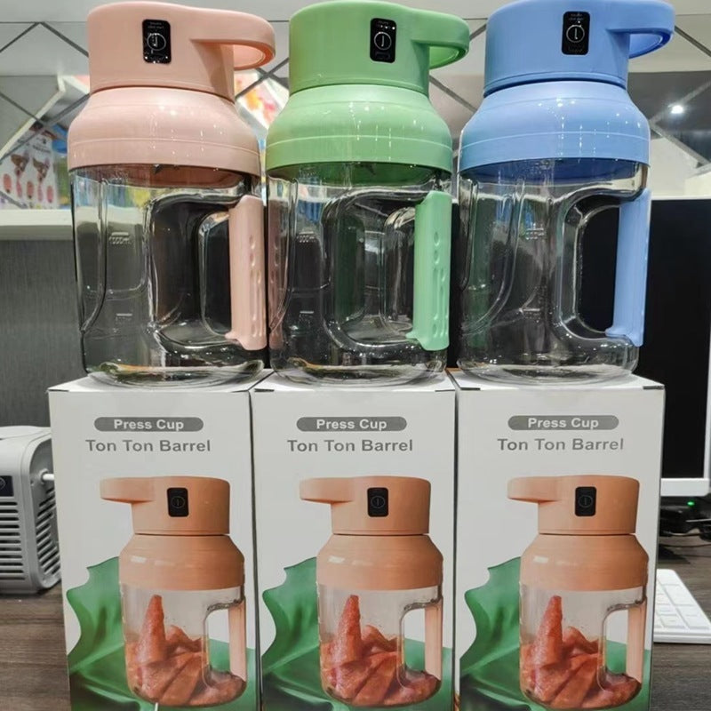 C* New Arrival Summer Electric Juicer Portable Large Capacity 1500ml Juice USB Rechargeable Electric Portable Blender Kitchen Gadgets