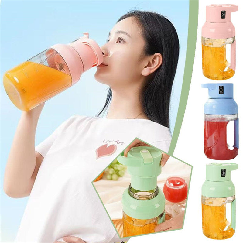 C* New Arrival Summer Electric Juicer Portable Large Capacity 1500ml Juice USB Rechargeable Electric Portable Blender Kitchen Gadgets